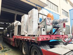 振动流化床干燥机-发货现场